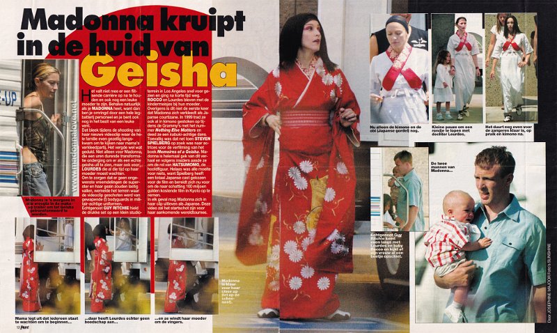 2001 - Unknown month - Prive - Holland - Madonna kruipt in de huis van geisha