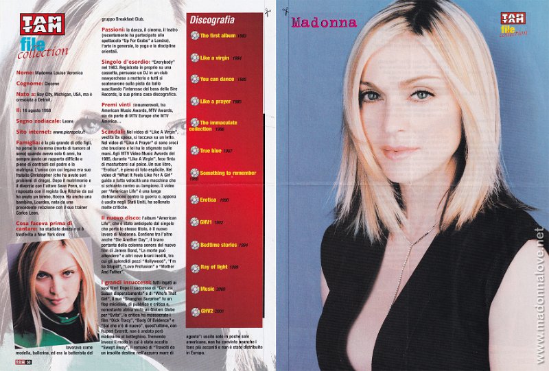 2001 - Unknown month - TamTam - Italy - TamTam File collection