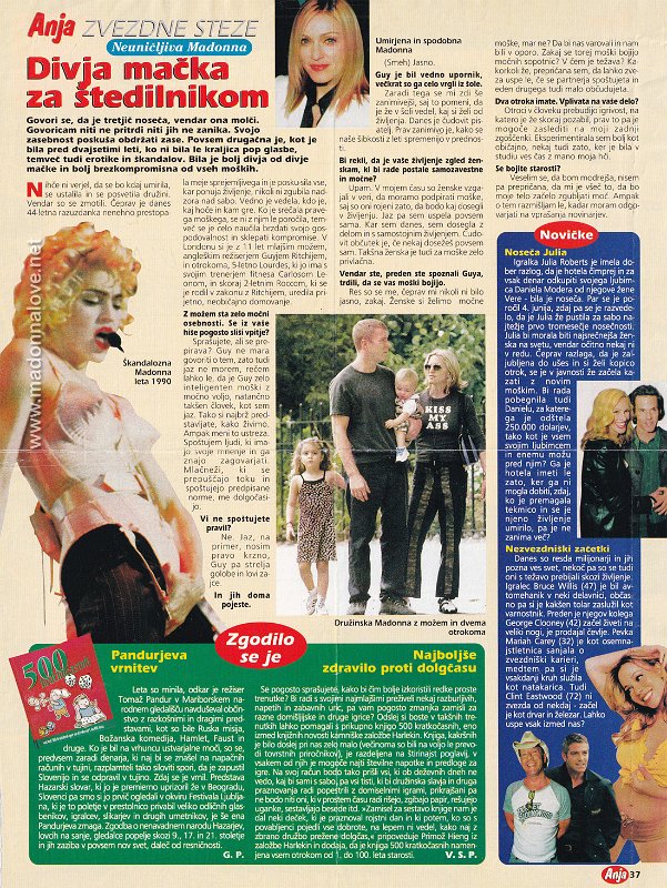 2001 - Unknown month - Unknown magazine - Slovakia - Divja macka za stedilnikom