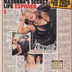 2001 - Unknown month - National Enquirer - USA - Madonna's secret life exposed