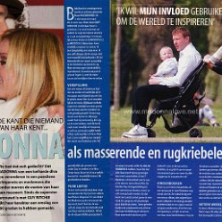 2001 - Unknown month - Story - Holland - Madonna als masserende en rugkriebelende mama!