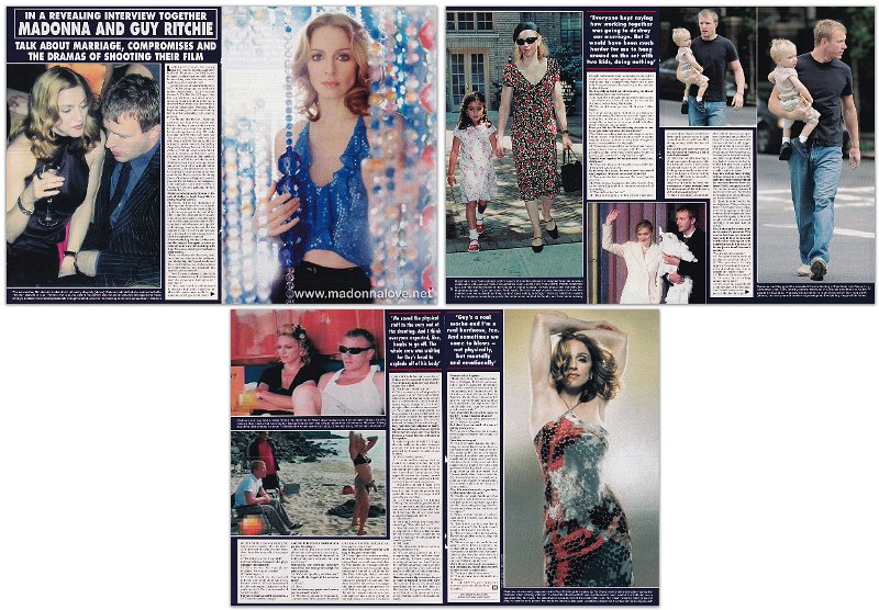 2002 - Unknown month - Hello - UK - In a revealing interview together Madonna and Guy Ritchie