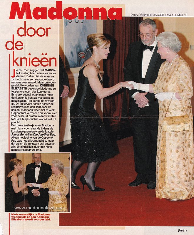 2002 - Unknown month - Prive - Holland - Madonna door de knieen