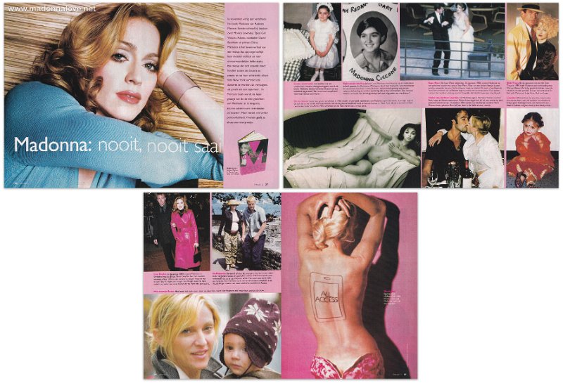 2002 - Unknown month - Vriendin - Holland - Madonna - nooit, nooit saai