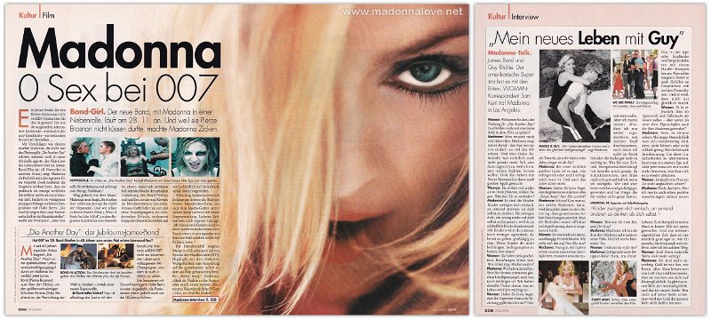 2002 - Unknown month - Woman - Germany - Madonna 0 sex bei 007