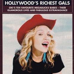 2002 - Unknown month - OK! - UK - Hollywood's richest gals - Madonna