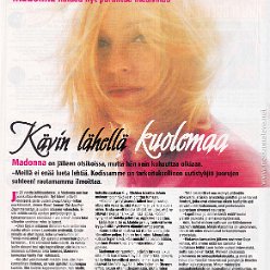 2002 - Unknown month - Unknown magazine - Finland - Kavin lahella kuolemaa