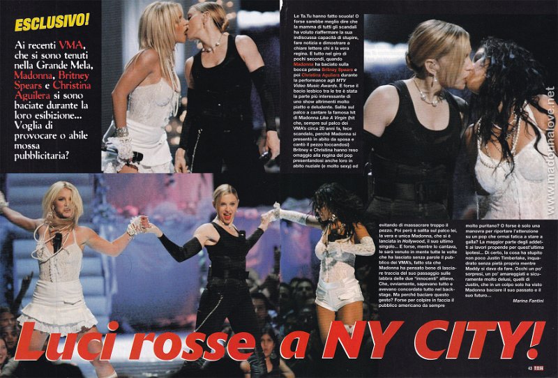 2003 - Unknown month - TamTam - Italy - Luci rosse a NY CITY!