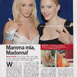 2003 - Unknown month - Gala - Germany - Mamma mia Madonna!