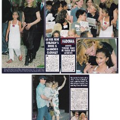 2003 - Unknown month - Hello- UK - Madonna meets young fans in Paris and London