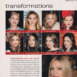 2004 - June - InStyle - USA - Transformations - Reinvention tour de force