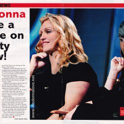 2004 - October - Hot stars - UK - Madonna to be a judge on reality show!