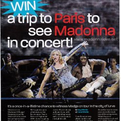 2004 - September - Heat - UK - Win a trip Paris to see Madonna in concert!