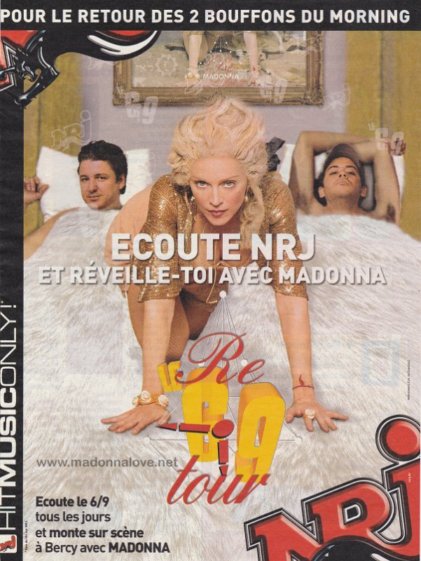 2004 - Unknown month - Tele jours - France - Ecoute NRJ et reveille - toi avec madonna