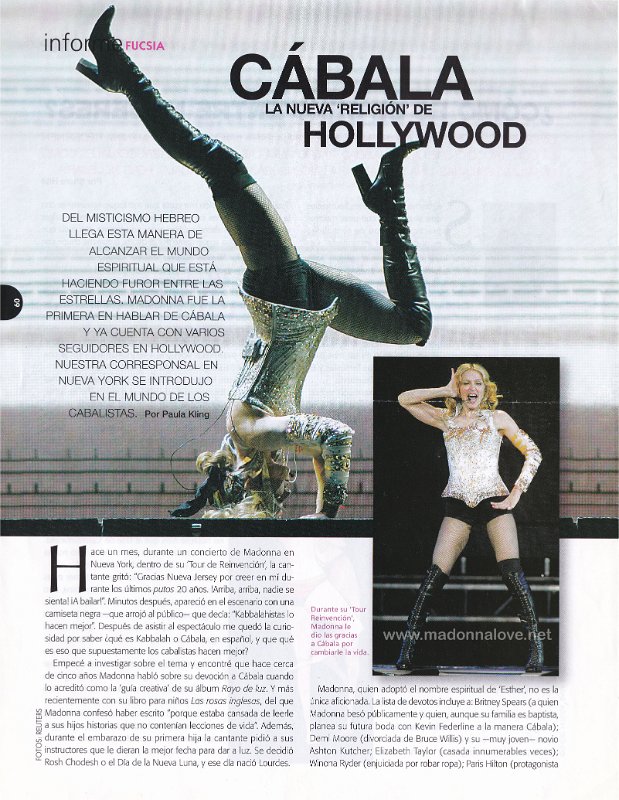 2004 - Unknown month - Unknown magazine - Spain - Cabala la nueva regilion de hollywood