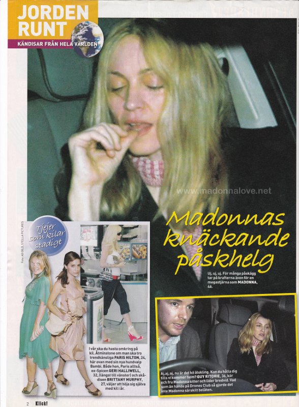 2005 - April - Klick! - Sweden - Madonnas knackande pasknelg