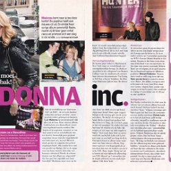 2005 - November - IN - Holland - Madge moet aan de bak! Madonna inc