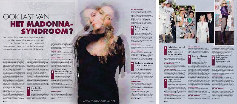 2005 - Unknown month - NINA - Holland - Ook last van het Madonna-syndroom