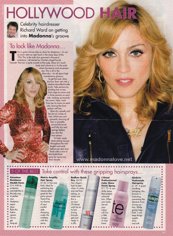 2005 - Unknown month - OK - UK - To lock like Madonna