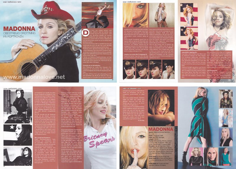 2005 - Unknown month - OKEJ stjarnorna - Sweden - Madonna obestridlig drottning pa poptronen