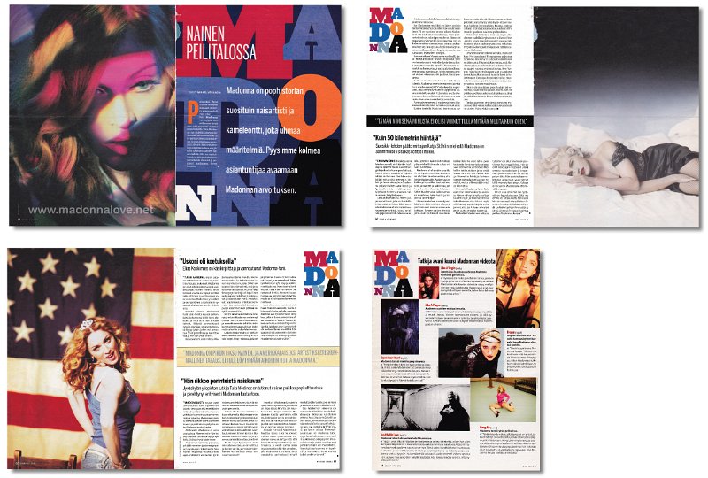 2005 - Unknown month - Seura - Finland - Madonna nainen peilitalossa