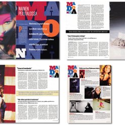 2005 - Unknown month - Seura - Finland - Madonna nainen peilitalossa