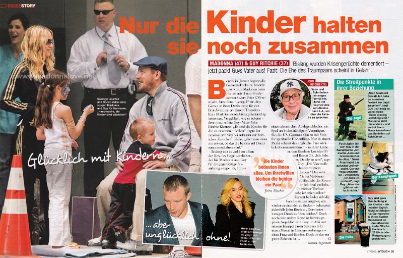 2006 - April - Intouch - Germany - Nur die kinder halten sie noch zusammen