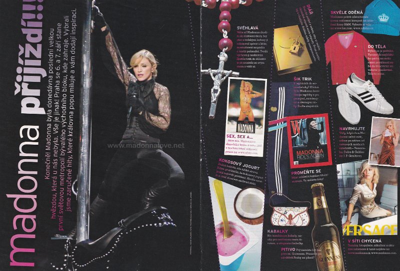 2006 - August-September - Obsah - Czech Republic - Madonna prijizdi!!!