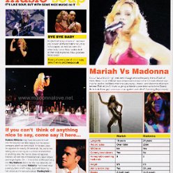 2006 - August - Boyz - UK - Mariah vs Madonna 