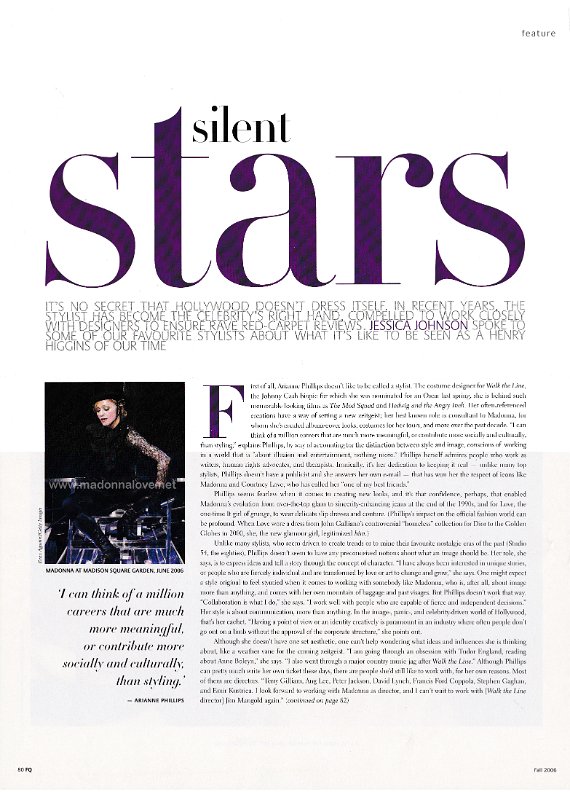 2006 - Fall - UK - FQ - Silent stars