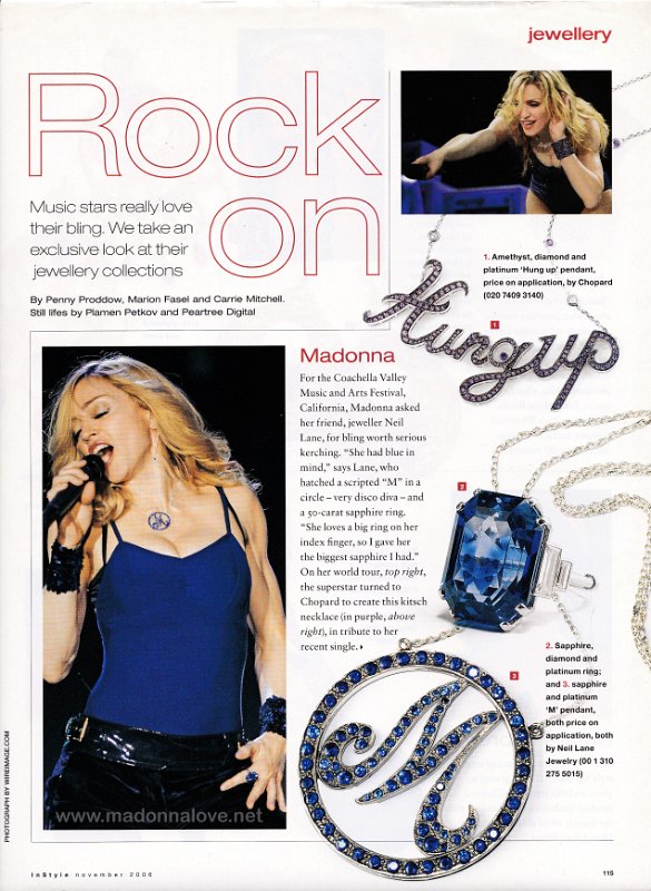 2006 - November - Instyle - UK - Rock on