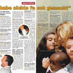 2006 - October-November - IN - Germany - Madonna Ich habe nichts falsch gemacht