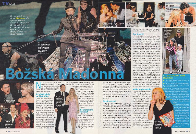 2006 - September - TV Duel - Czech Republic - Bozska Madonna