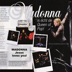 2006 - September - Hitkrant - Holland - Madonna is echte de queen of pop!