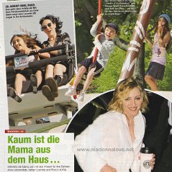 2006 - September - Intouch - Germany - Kaum ist die mama aus dem haus