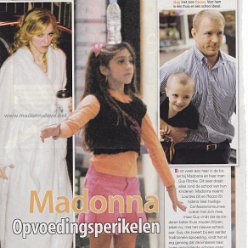 2006 - September - Story - Belgium - Madonna opvoedingsperikelen