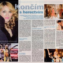 2006 - September - TV magazin - Czech Republic - Koncim s herectvim