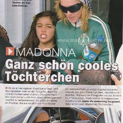 2006 - Unknown month - IN - Germany - Madonna ganz schon cooles tochterchen