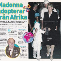 2006 - Unknown month - Klick! - Sweden - Madonna adopterar fran Afrika