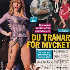 2006 - Unknown month - Se & Hor - Sweden - Du tranar for mycket