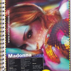 2006 - Unknown month - Smash Hits - UK - Songwords Madonna Sorry