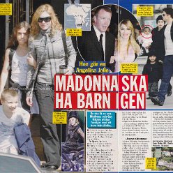 2006 - Unknown month - Unknown magazine - Sweden - Madonna ska ha barn igen