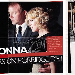 2007 - December - Grazia - UK - Madonna drops 10 years on porridge diet
