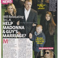 2007 - February - Star - USA - Will relocating to L.A. help Madonna & Guys marriage