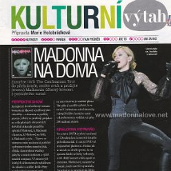 2007 - January-February - Glamour - Czech Republic - Madonna na doma