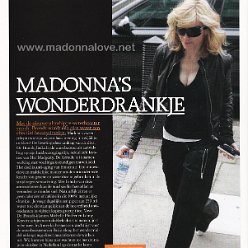 2007 - Unknown month - Grazia - Holland - Madonna's wonderdrankje