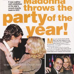 2008 - February - Life & Style - USA - Madonna throws the party of the year!