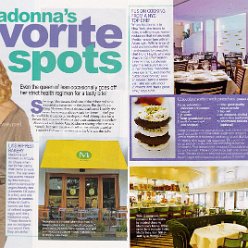 2008 - May - Intouch - USA - Madonna's favorite spots
