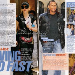 2008 - November - Intouch - USA - Madonna & A-Rod - Moving too fast