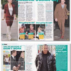 2008 - October-November - Life & Style - USA - Madonna trashes Guy